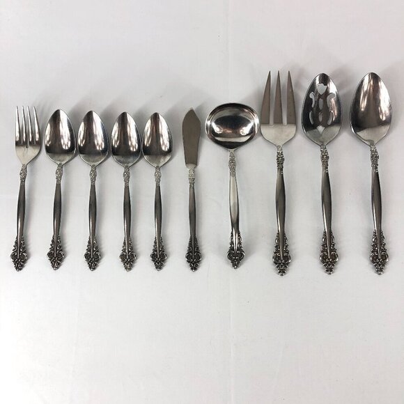 Stanley Roberts Japan Stainless Flatware Hostess Set Pattern SRB139 - Picture 1 of 6